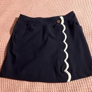 Lilly Pulitzer Bold Navy Skort with Pockets 2